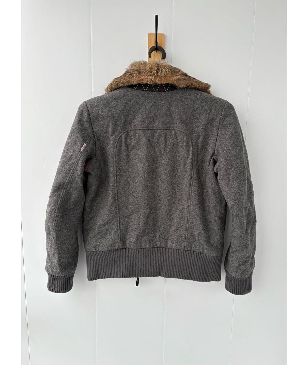 BOGNER Серая шерстяная куртка, фото 2