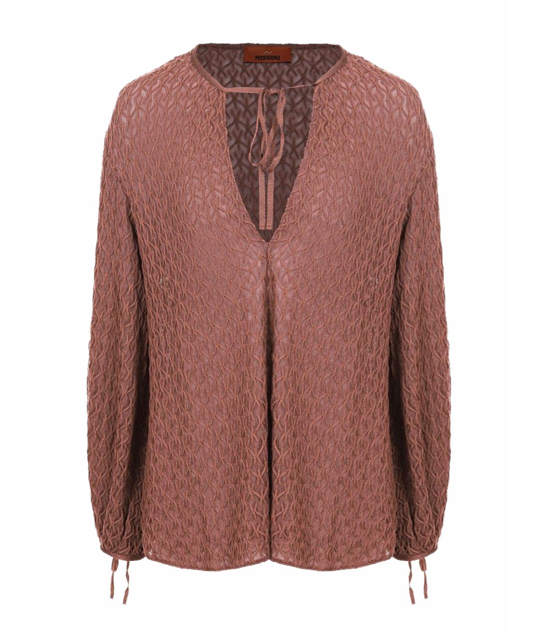 MISSONI Коричневая блузы, фото 1