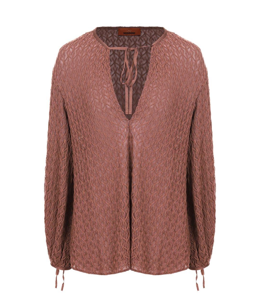 MISSONI Коричневая блузы, фото 6