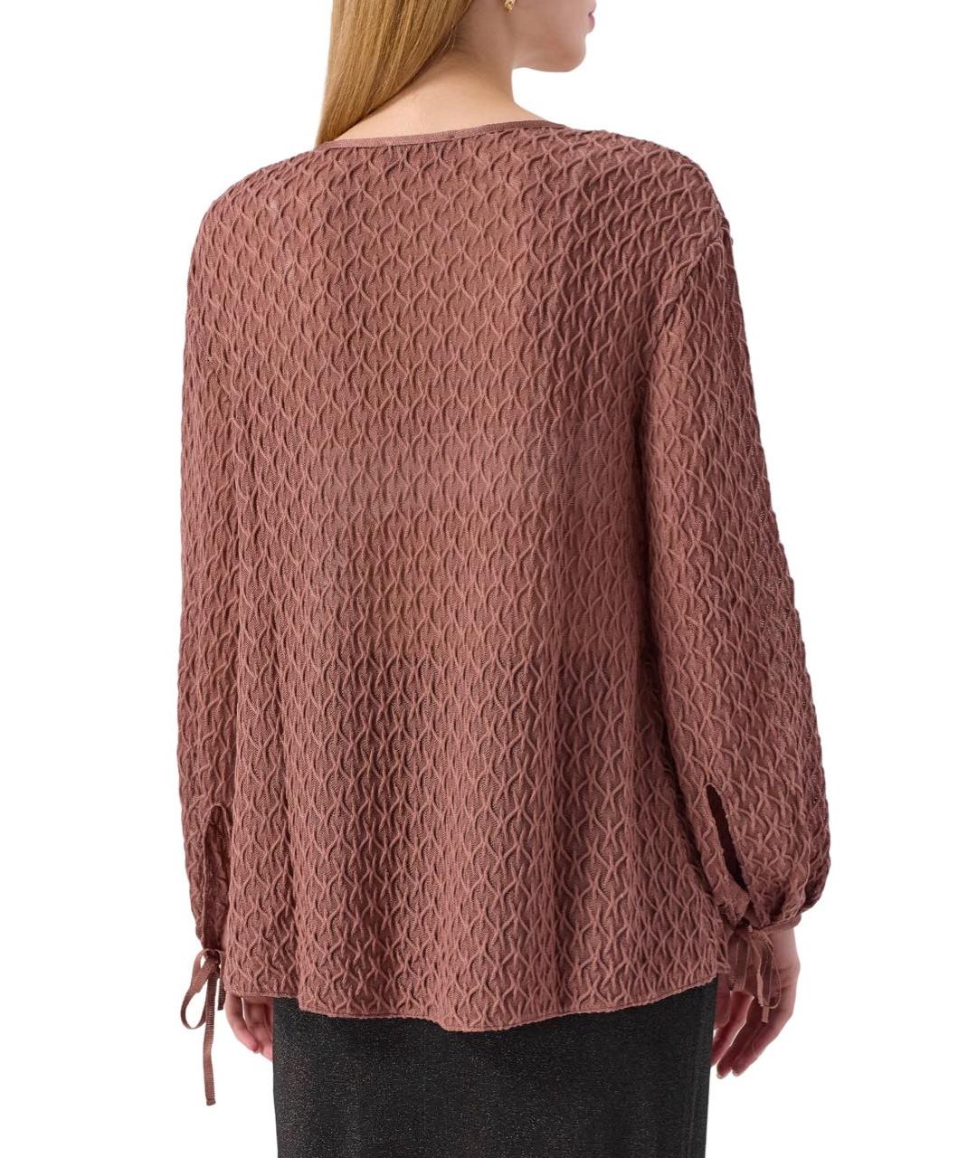 MISSONI Коричневая блузы, фото 2