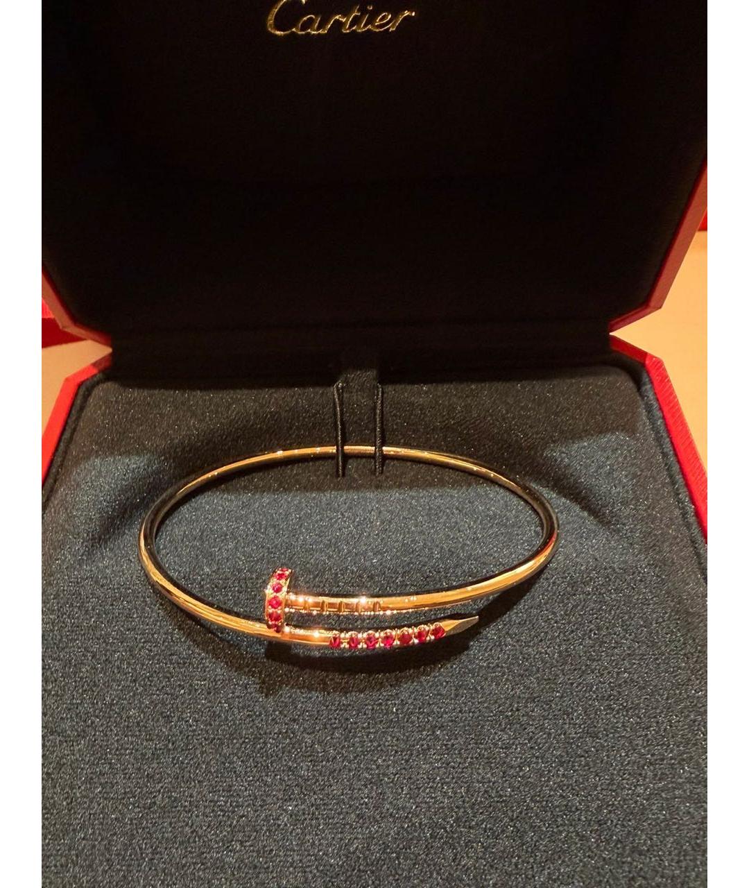 CARTIER Розовый браслет из розового золота, фото 4