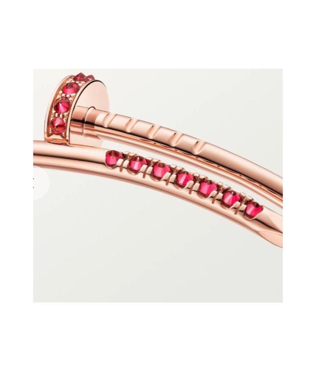 CARTIER Розовый браслет из розового золота, фото 3