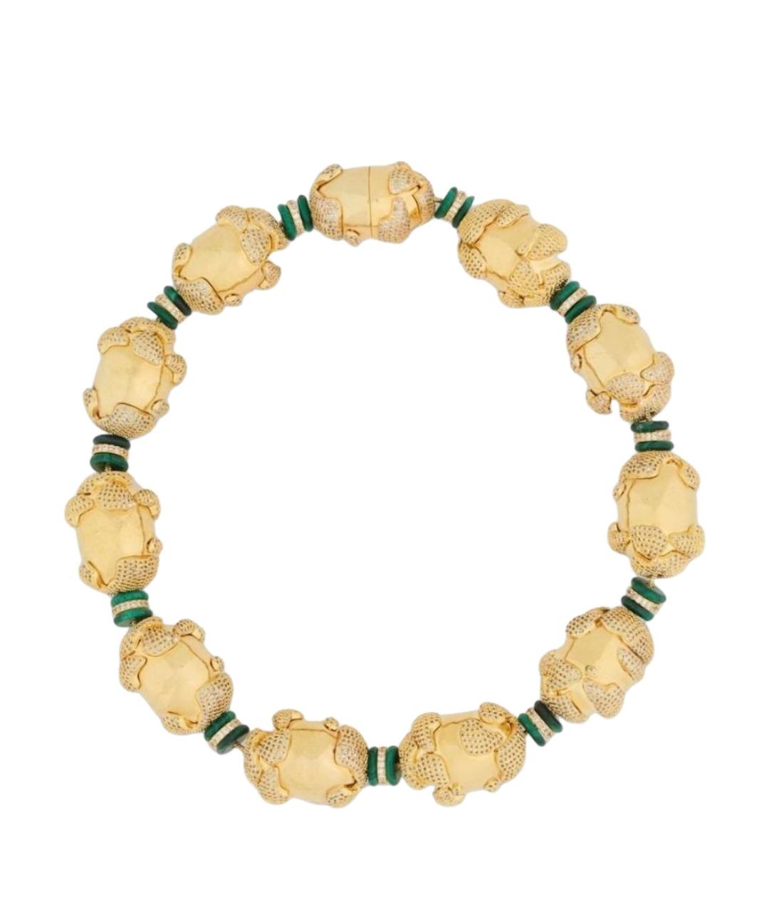 ZIMMERMANN Золотое латунное колье, фото 1