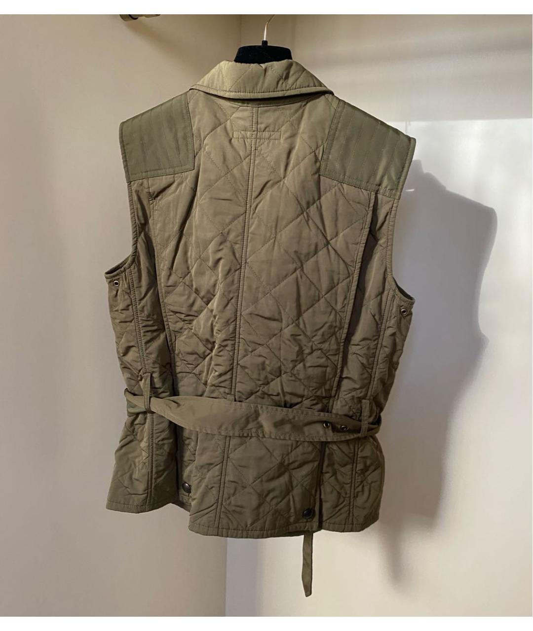 RALPH LAUREN Хаки полиэстеровый жилет, фото 7