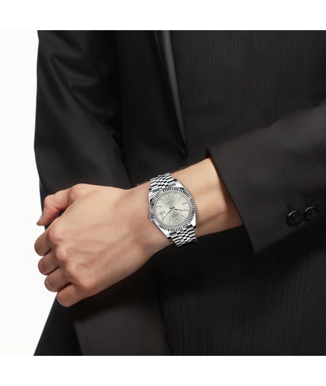 ROLEX Часы из белого золота, фото 3