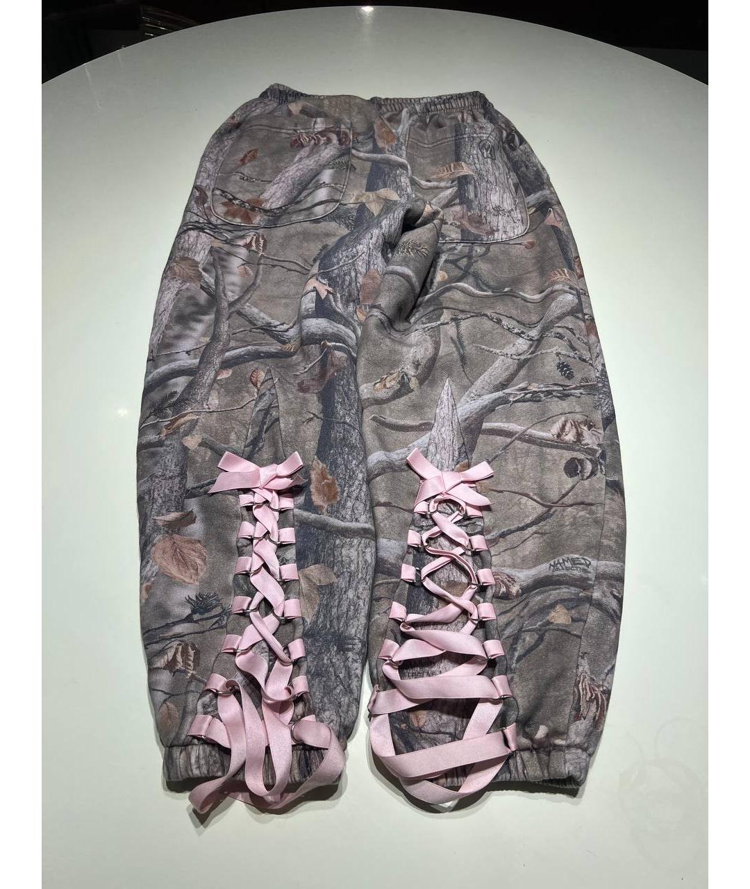 JADED LONDON Хаки хлопковые брюки широкие, фото 4