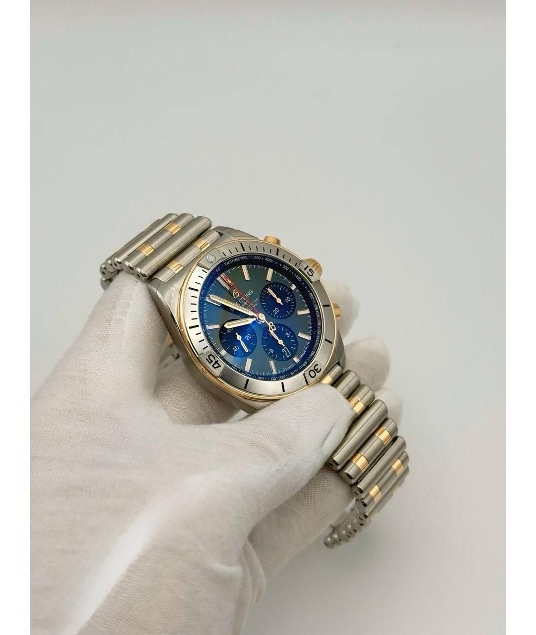 BREITLING Часы из желтого золота, фото 7