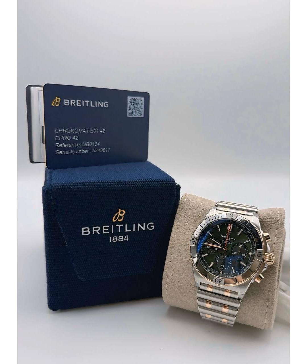 BREITLING Часы из желтого золота, фото 2