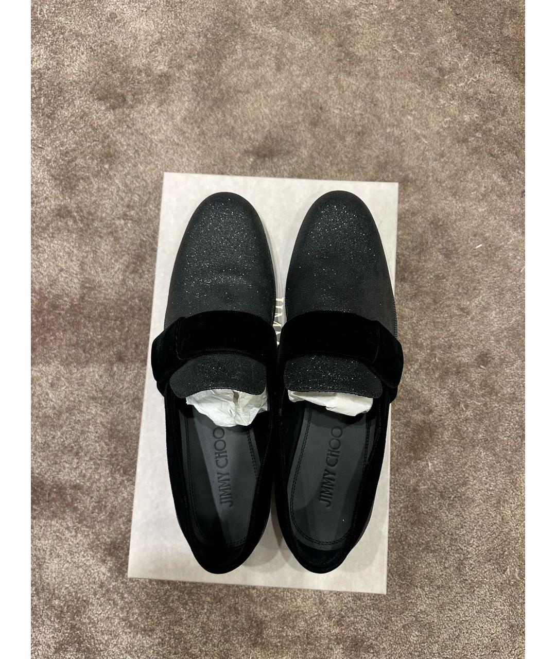 JIMMY CHOO Черные кожаные туфли, фото 3