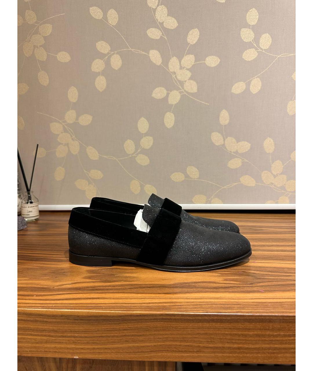 JIMMY CHOO Черные кожаные туфли, фото 5