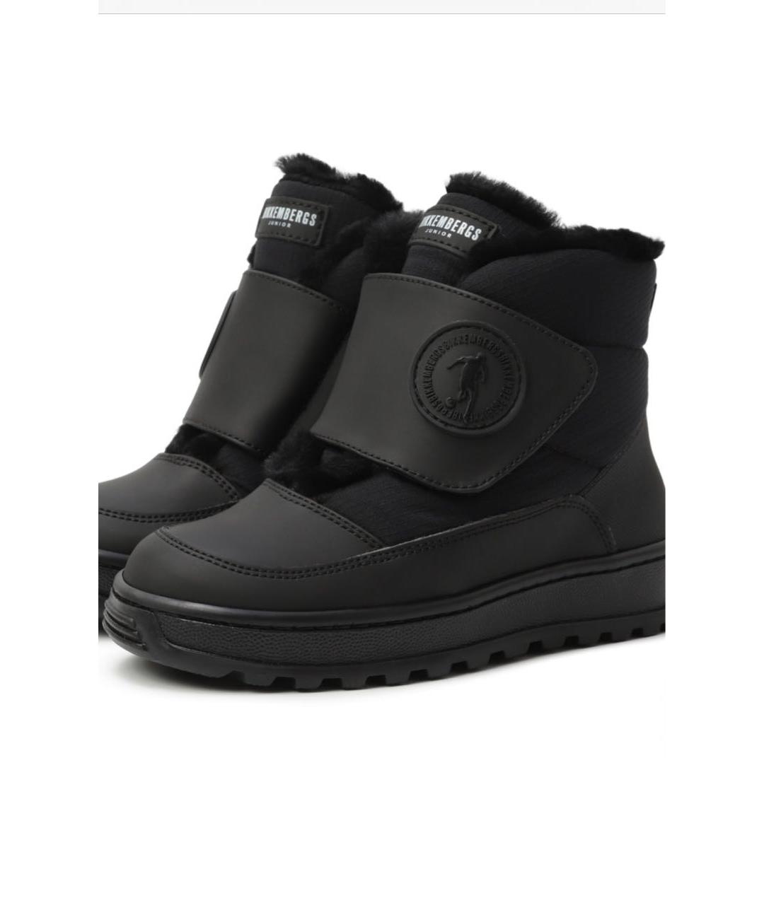 BIKKEMBERGS Черные кожаные ботинки, фото 6