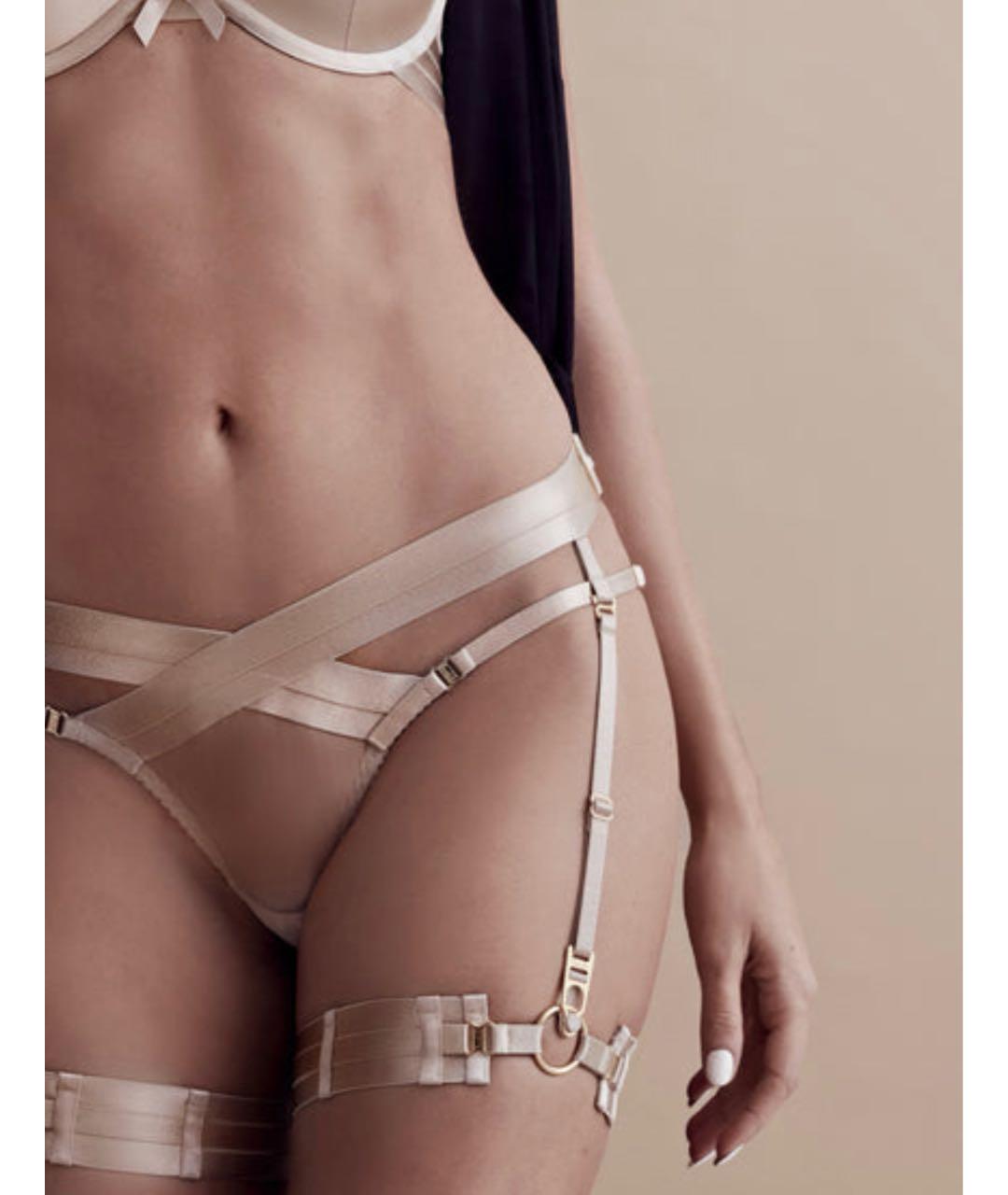 BORDELLE Бежевые трусы, фото 3