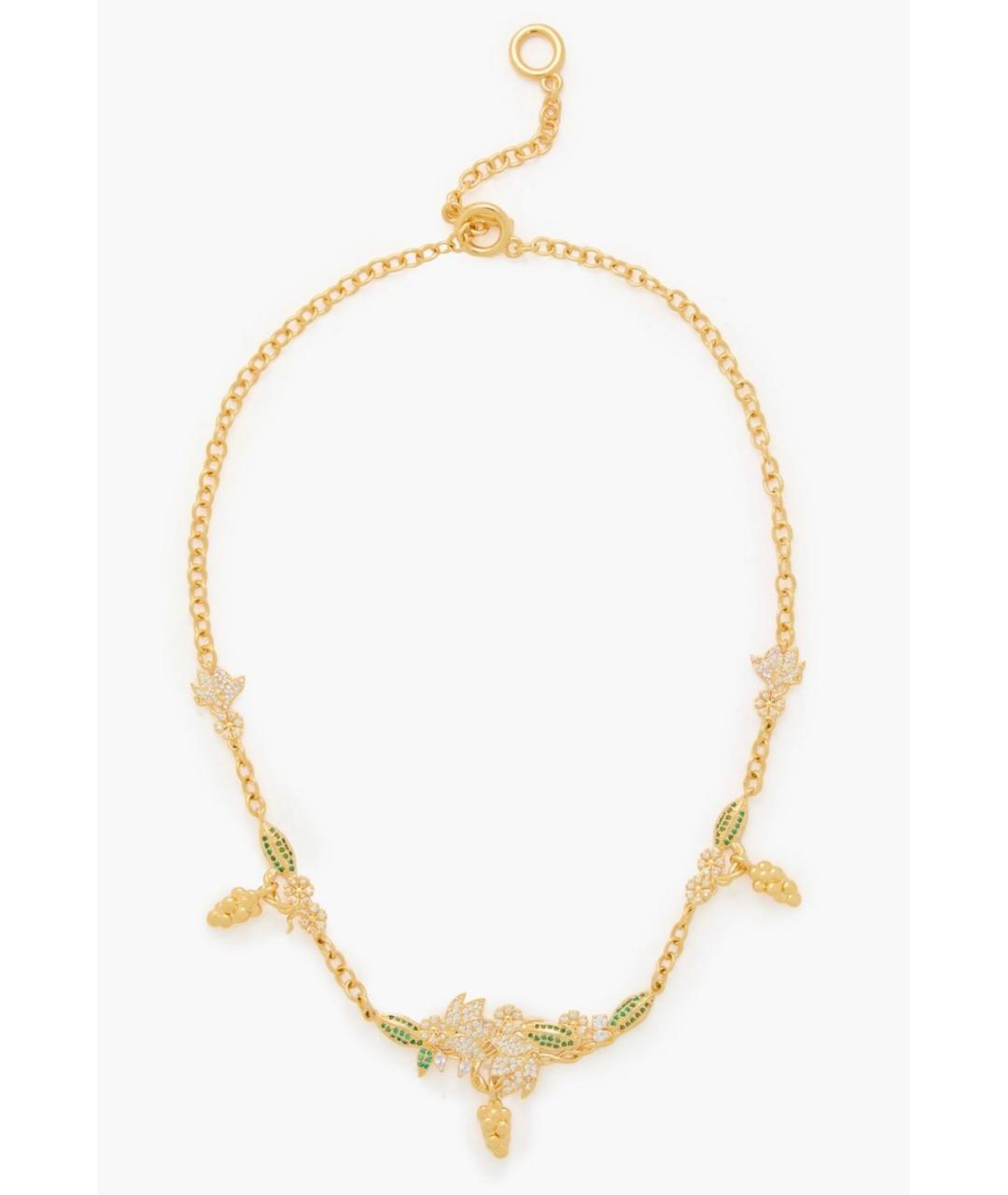 ZIMMERMANN Золотое латунное колье, фото 3