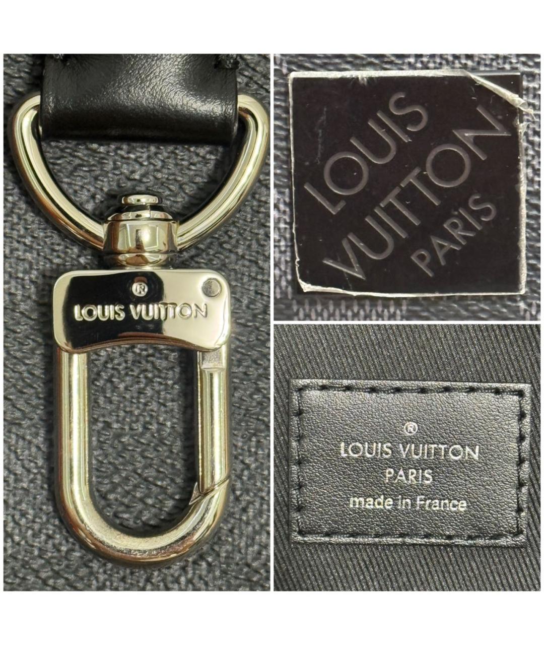 LOUIS VUITTON Черная сумка на плечо, фото 6