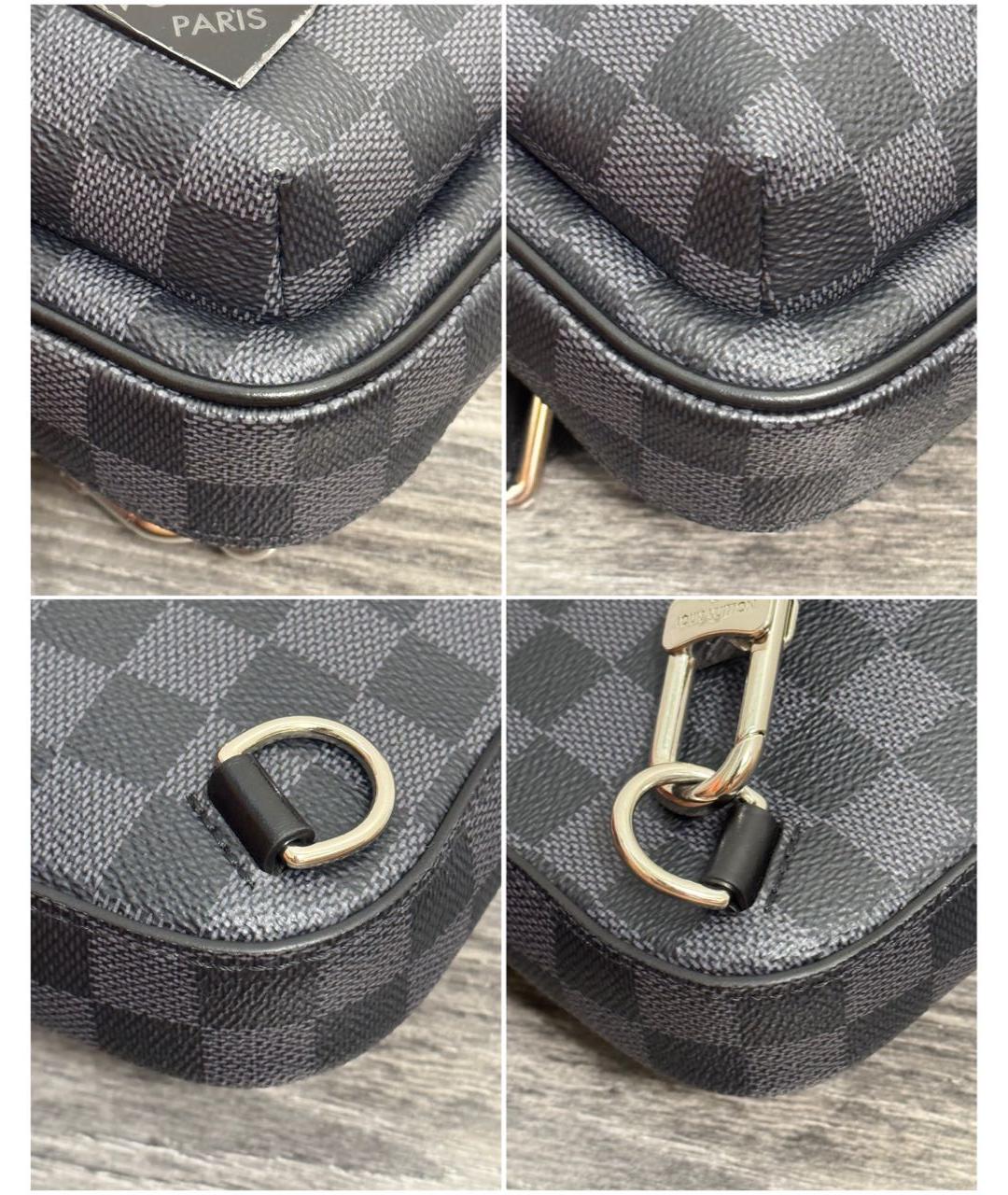 LOUIS VUITTON Черная сумка на плечо, фото 7