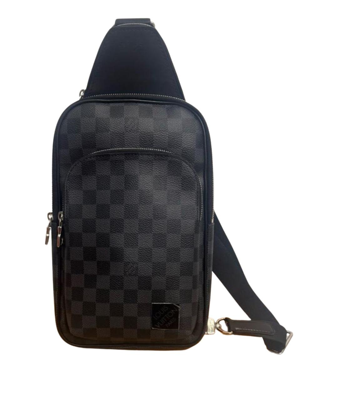 LOUIS VUITTON Черная сумка на плечо, фото 1