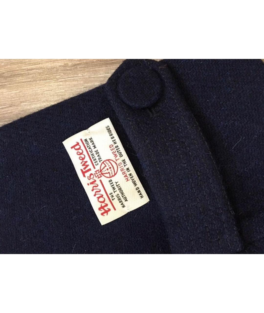 ERDEM Синее шерстяное пальто, фото 4