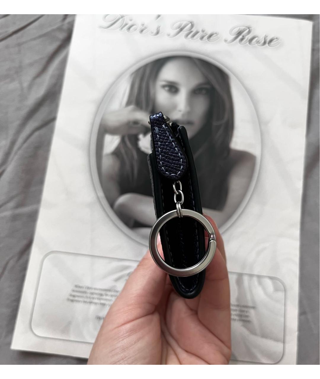 COACH Темно-синий кожаный кардхолдер, фото 5