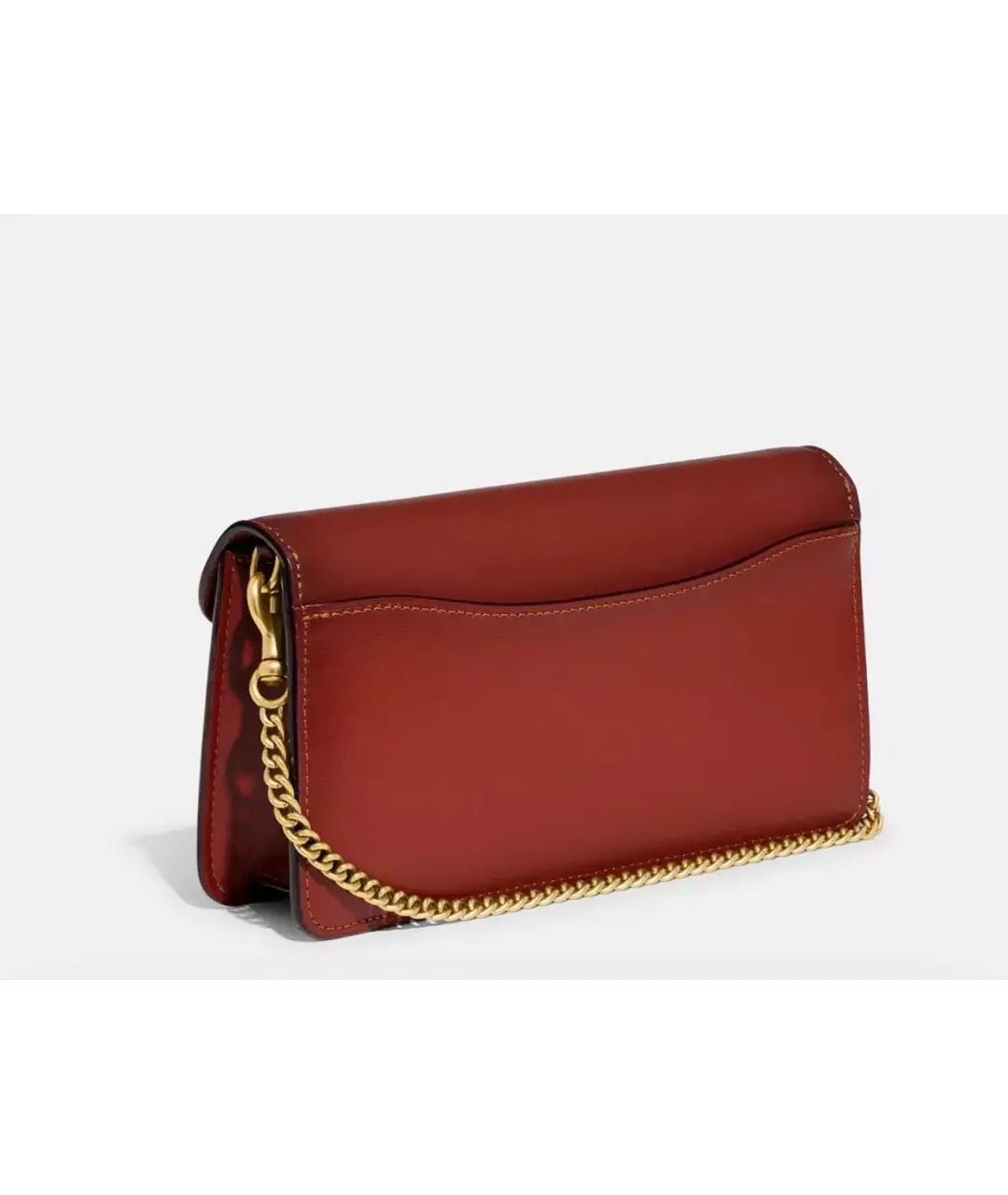 COACH Коричневая сумка через плечо, фото 2