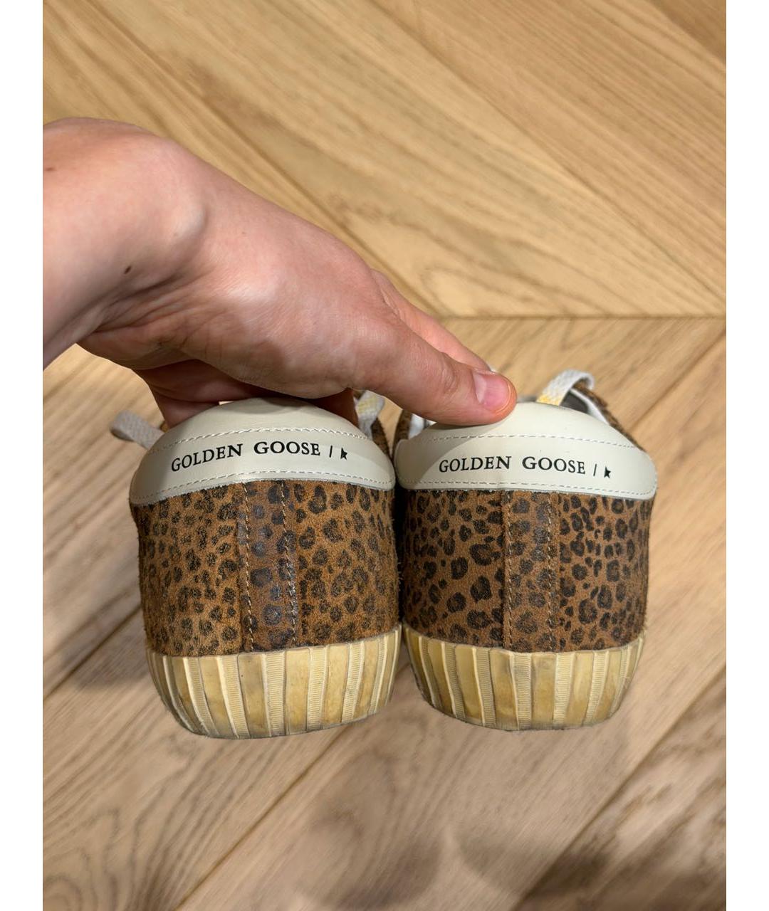 GOLDEN GOOSE DELUXE BRAND Кожаные кеды, фото 4