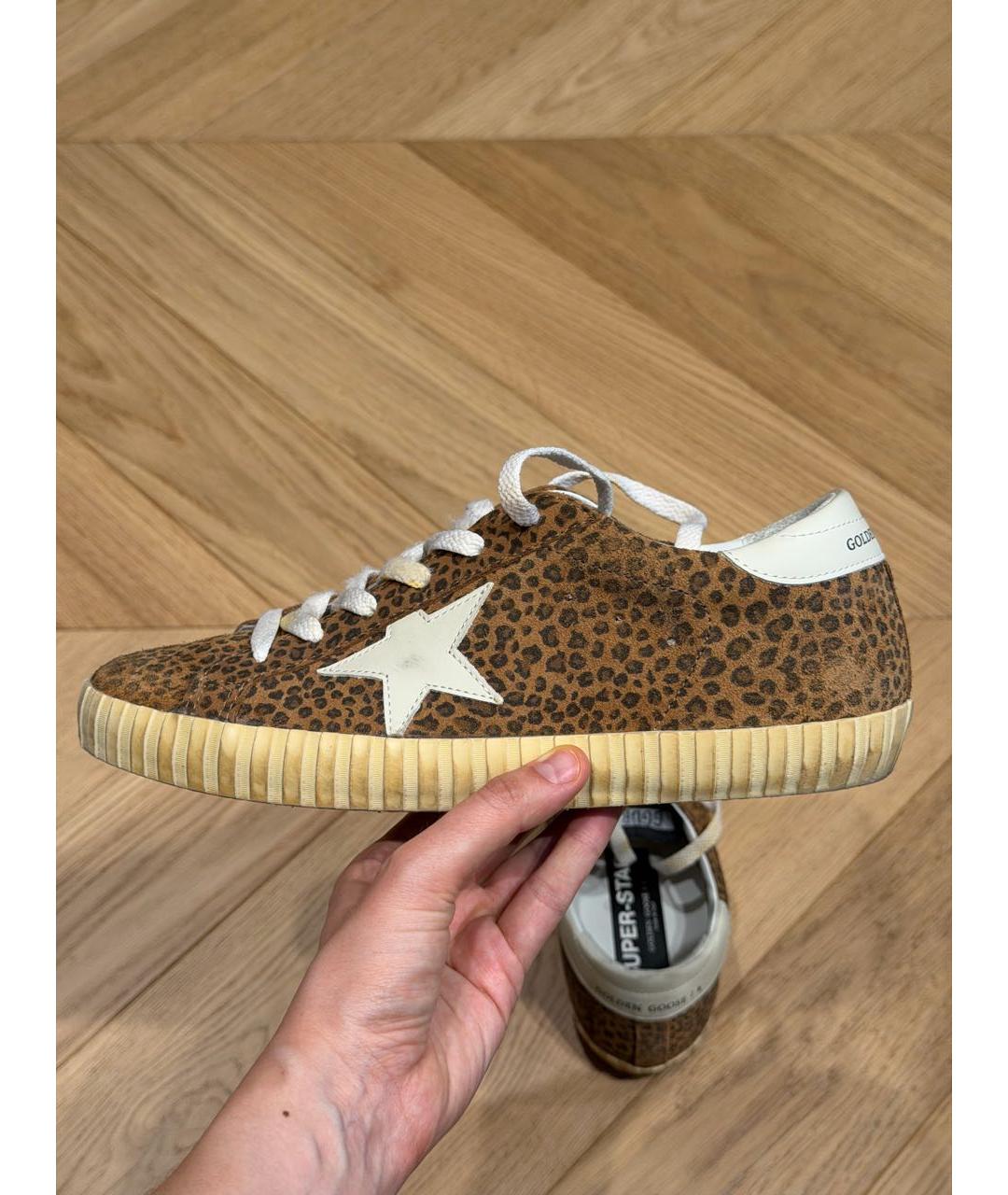 GOLDEN GOOSE DELUXE BRAND Кожаные кеды, фото 2