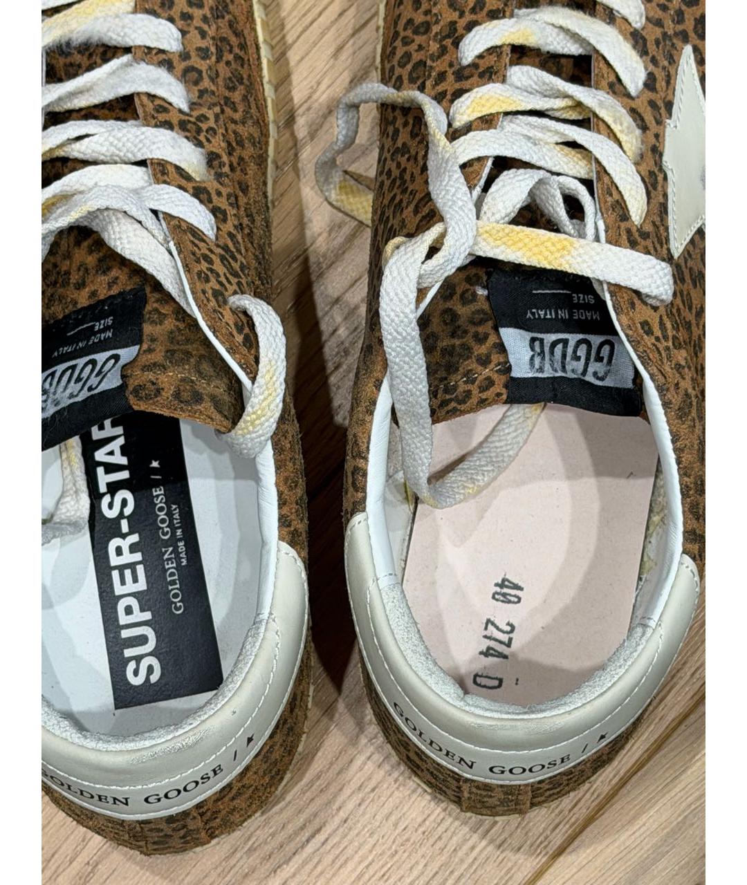 GOLDEN GOOSE DELUXE BRAND Кожаные кеды, фото 8