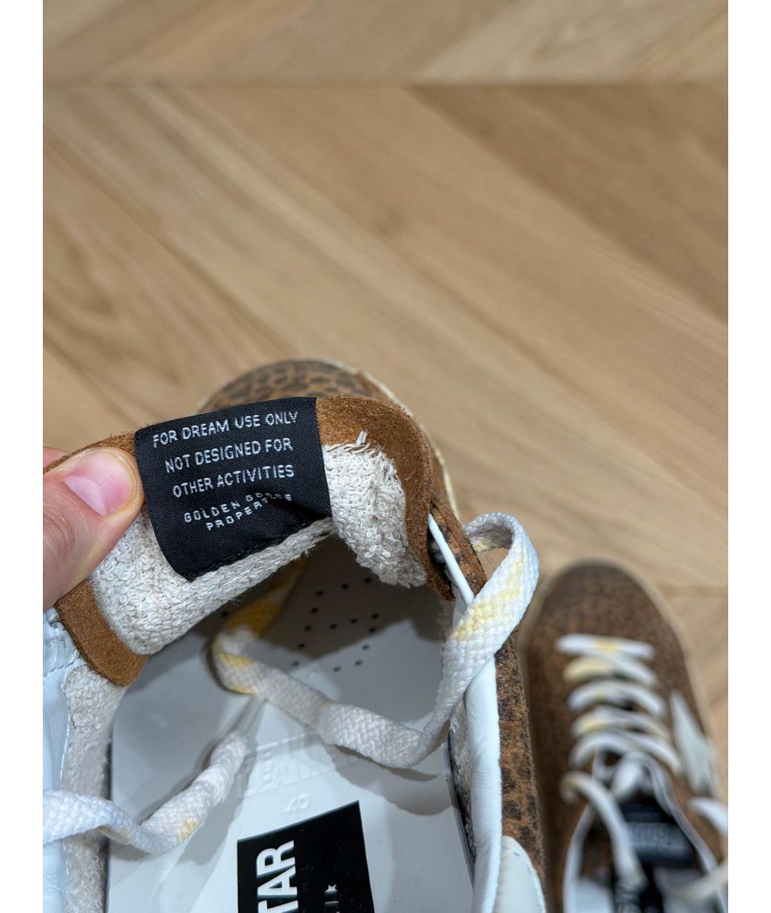 GOLDEN GOOSE DELUXE BRAND Кожаные кеды, фото 5