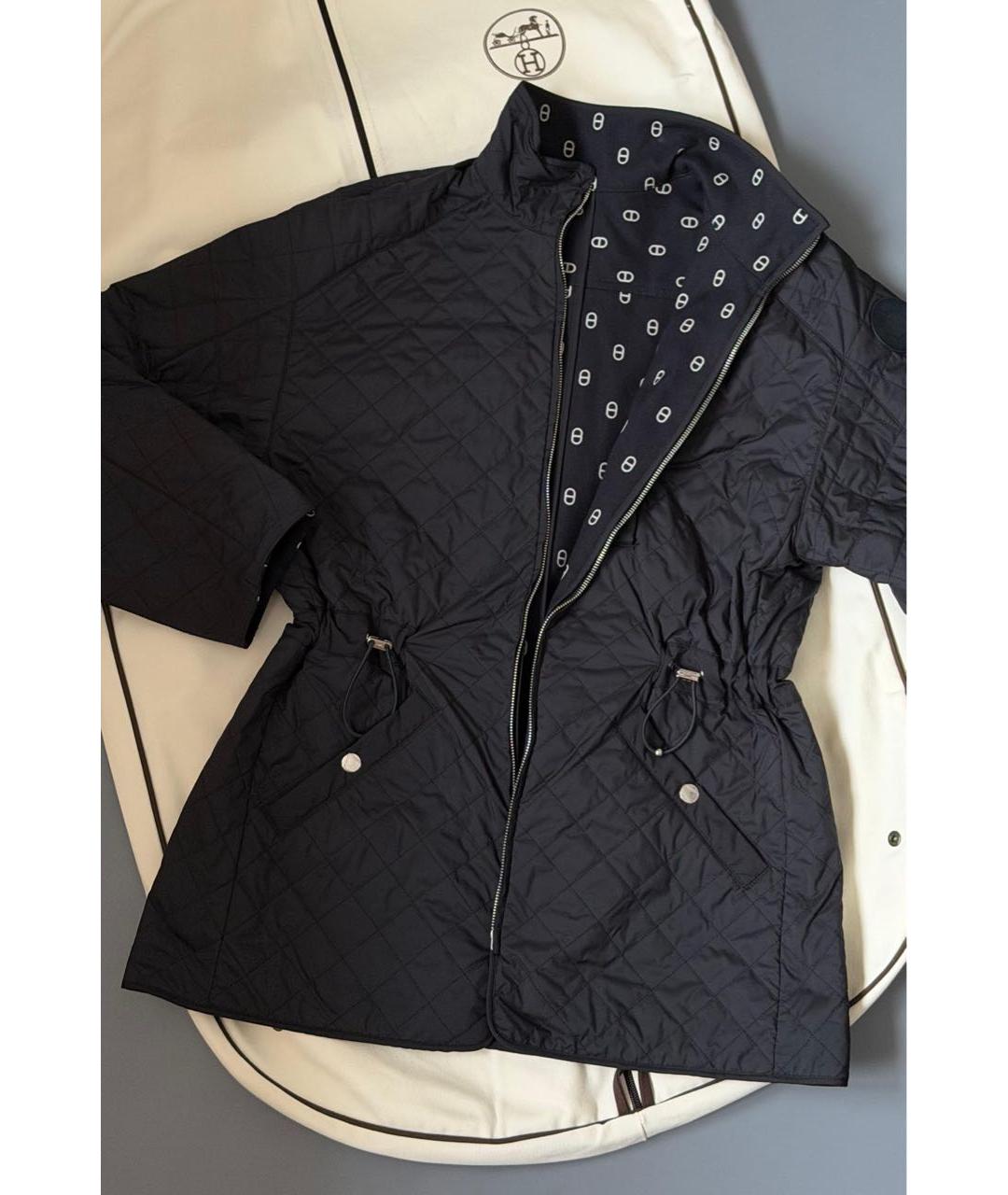 HERMES Темно-синяя куртка, фото 5