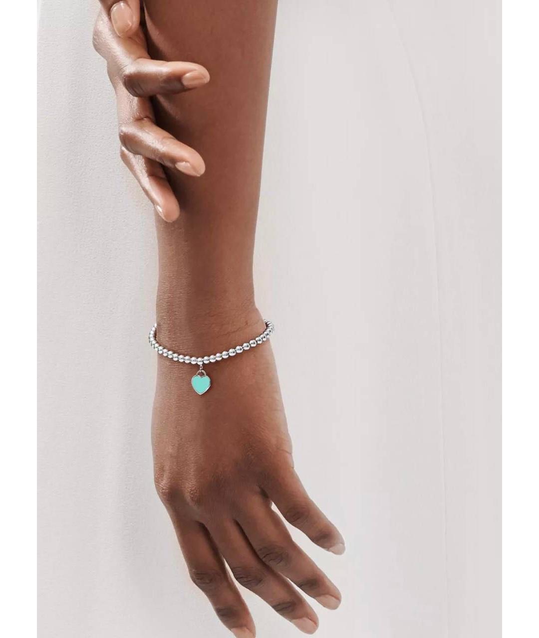TIFFANY&CO Серебрянный серебряный браслет, фото 2