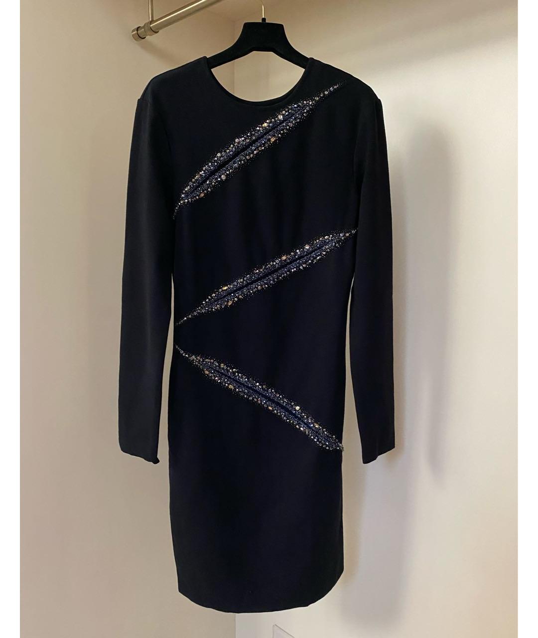 EMILIO PUCCI Черное шерстяное вечернее платье, фото 5