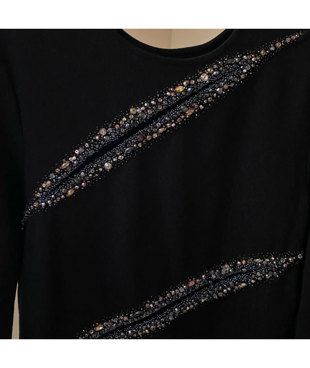 EMILIO PUCCI Черное шерстяное вечернее платье, фото 6