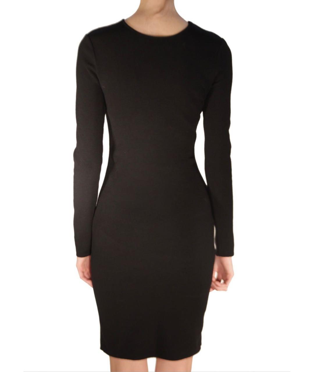 EMILIO PUCCI Черное шерстяное вечернее платье, фото 3