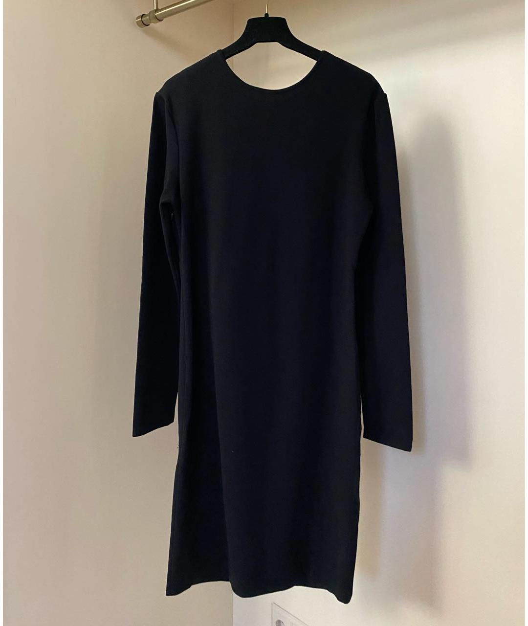 EMILIO PUCCI Черное шерстяное вечернее платье, фото 7