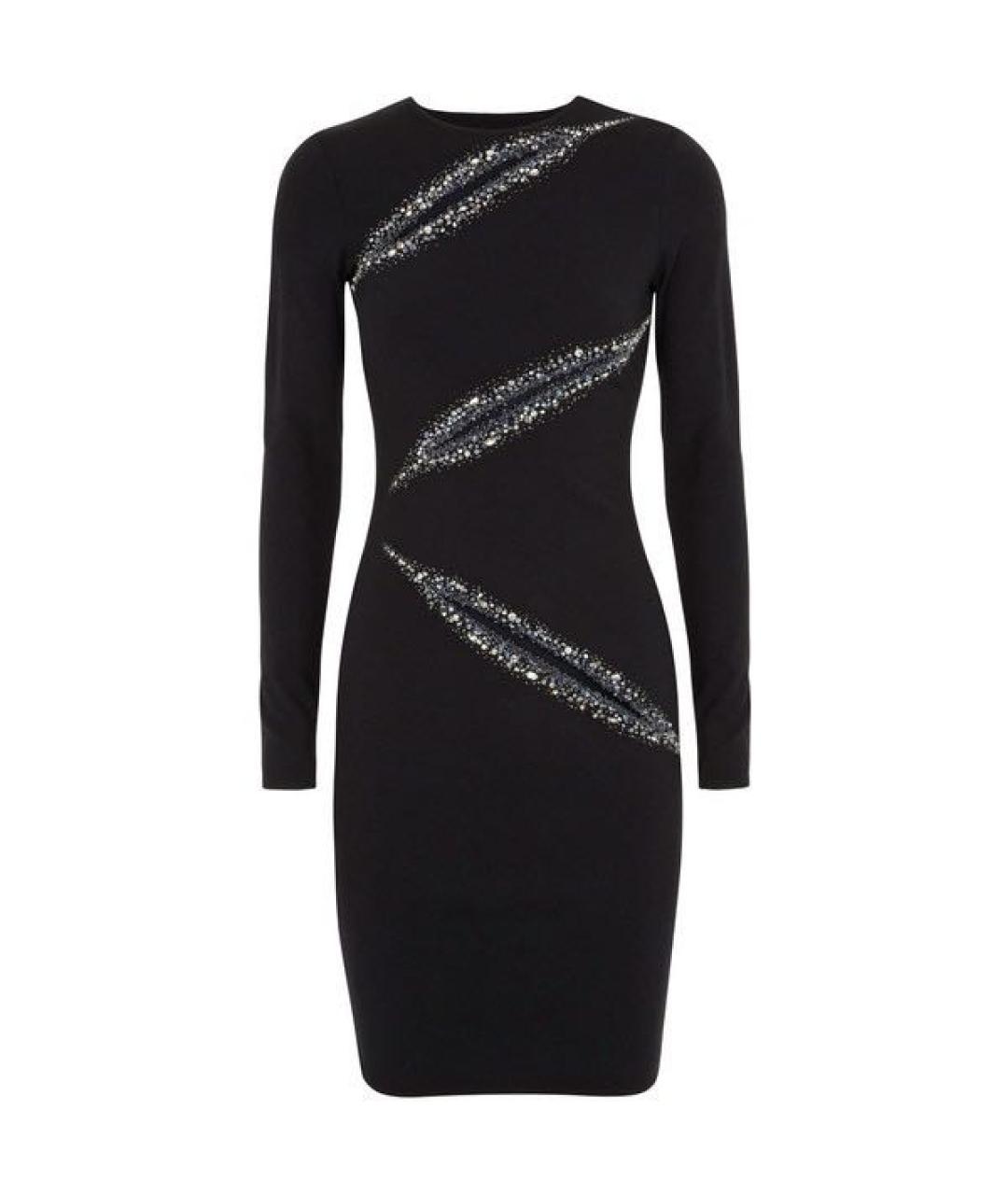 EMILIO PUCCI Черное шерстяное вечернее платье, фото 9