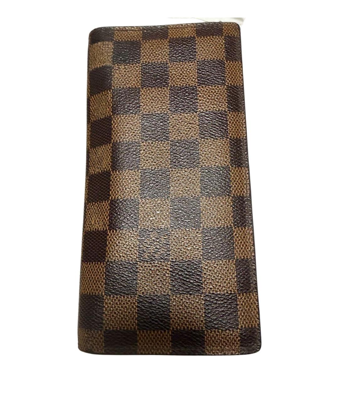 LOUIS VUITTON Коричневый кошелек, фото 1