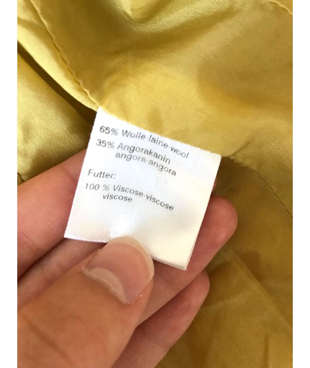 AKRIS PUNTO Желтый шерстяной жакет/пиджак, фото 8
