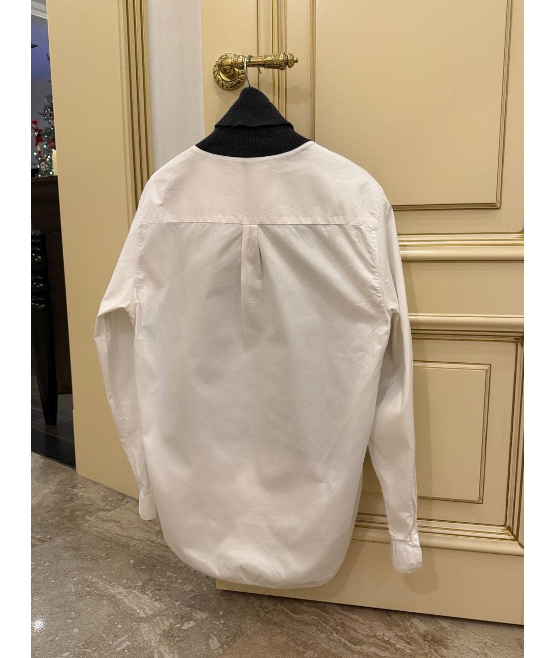 JUUN.J Серая хлопко-шерстяная кэжуал рубашка, фото 2