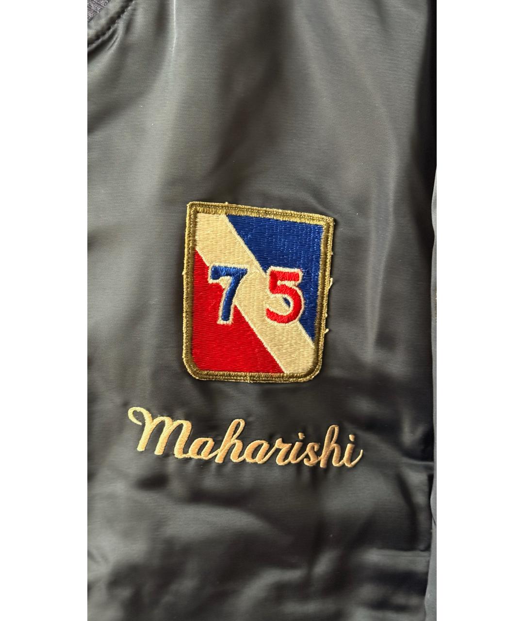 MAHARISHI Синий пуховик, фото 3