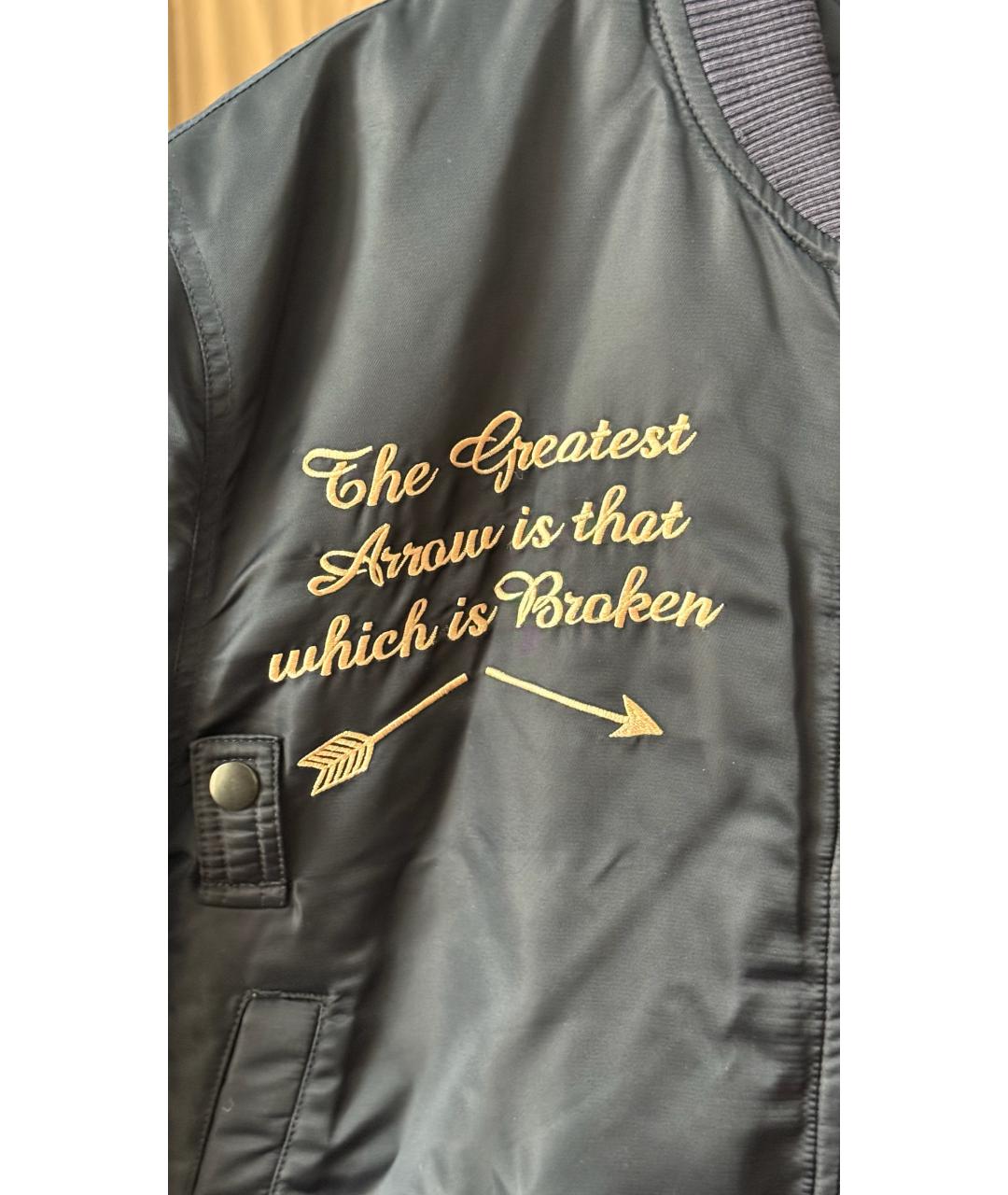 MAHARISHI Синий пуховик, фото 4