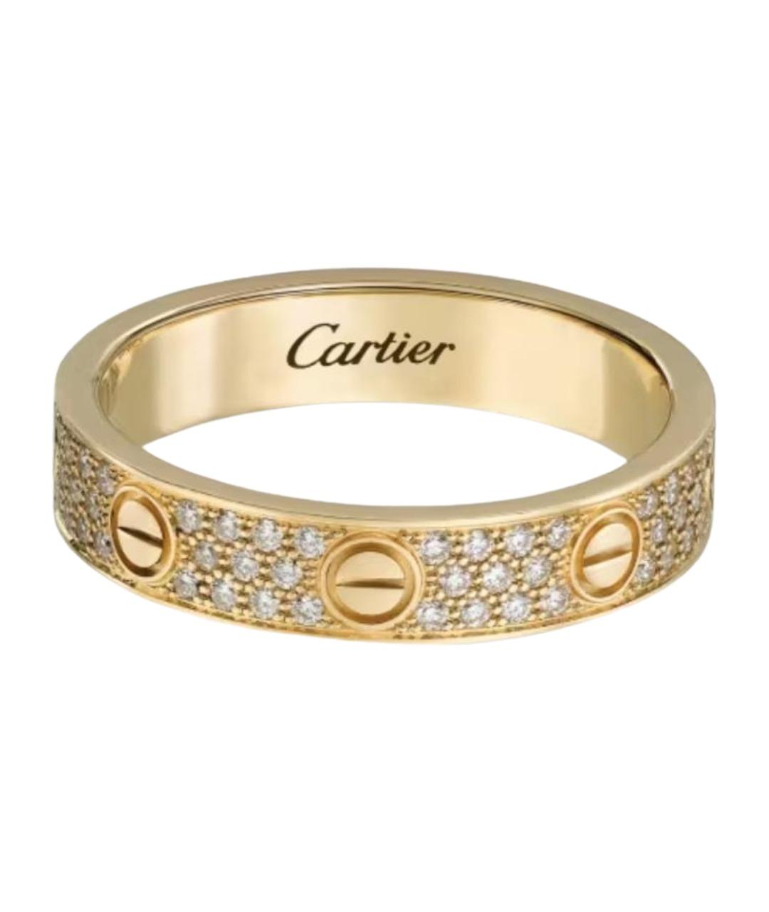 CARTIER Золотое кольцо из желтого золота, фото 1