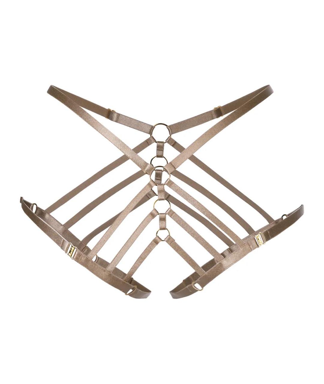 BORDELLE Бежевые трусы, фото 1