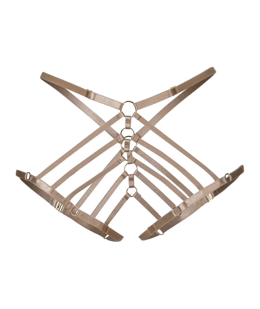 BORDELLE Бежевые трусы, фото 2