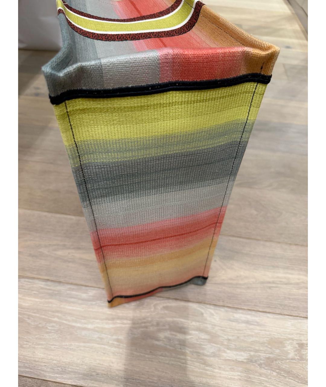 CHRISTIAN DIOR Мульти тканевая сумка тоут, фото 3