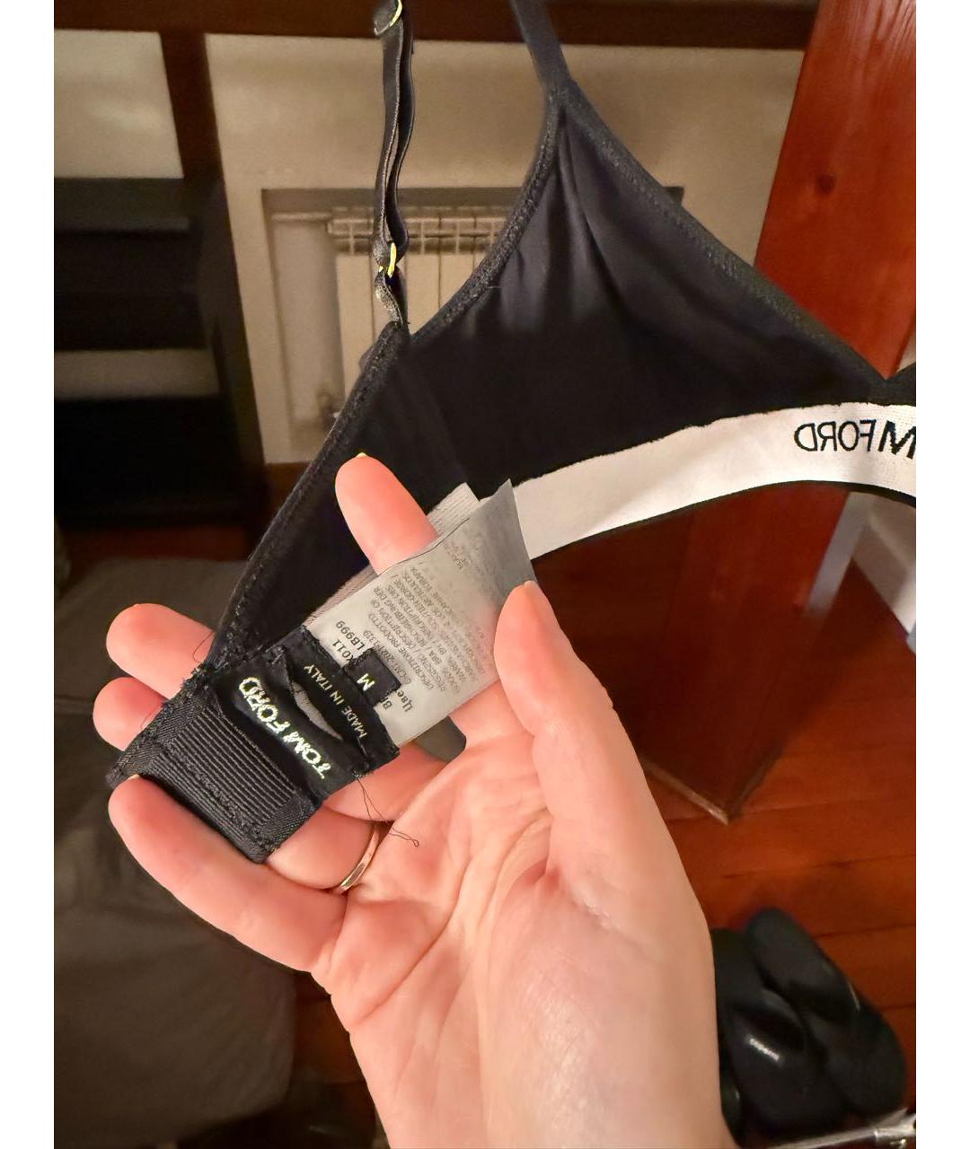 TOM FORD Черная майка, фото 3