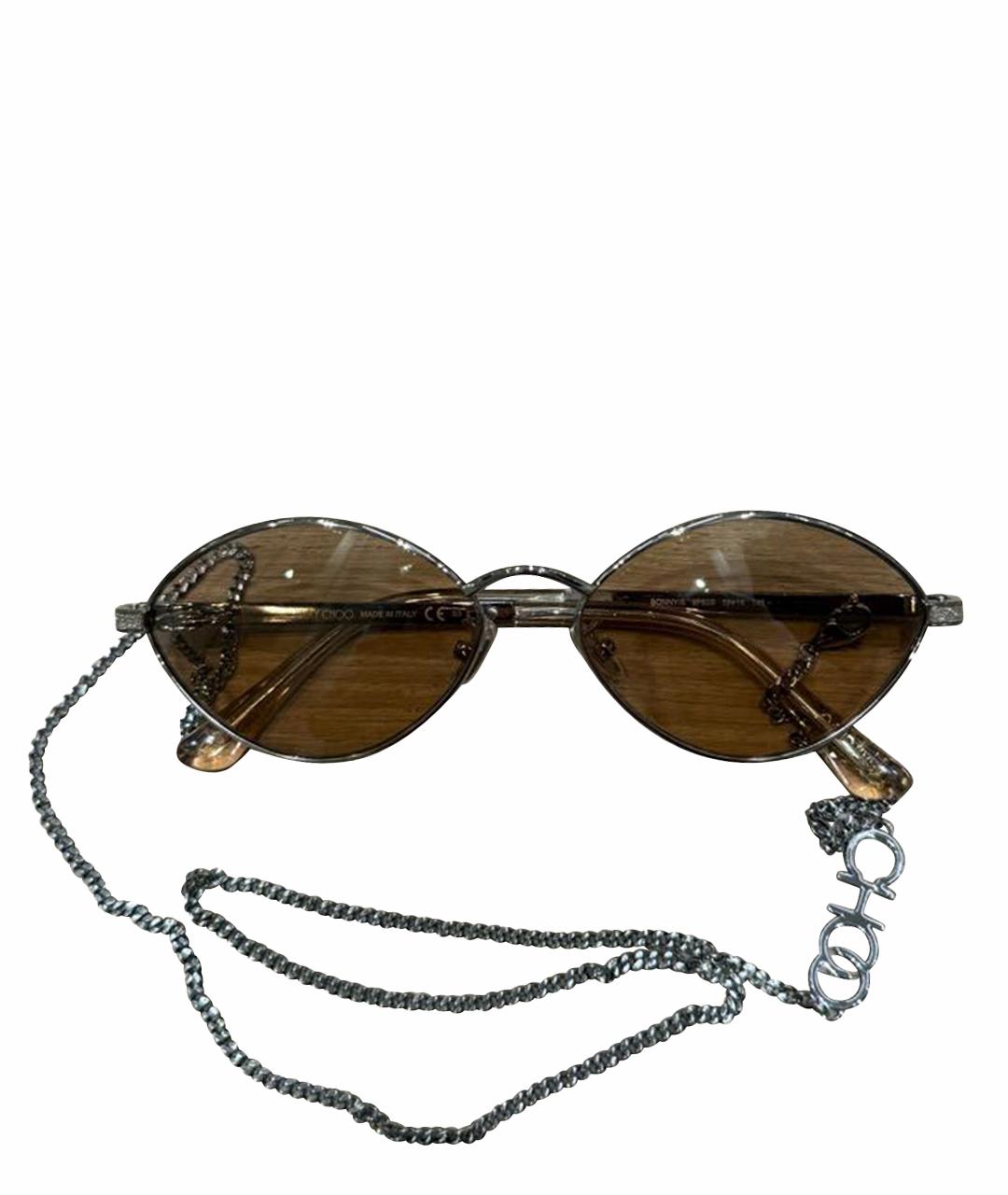 JIMMY CHOO Розовые солнцезащитные очки, фото 1