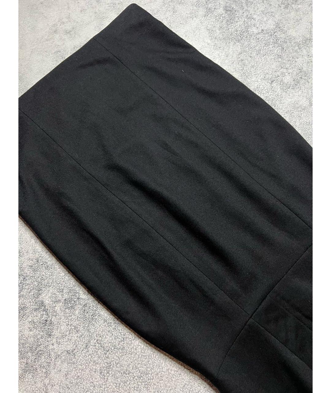 JOSEPH Черное шерстяное вечернее платье, фото 5