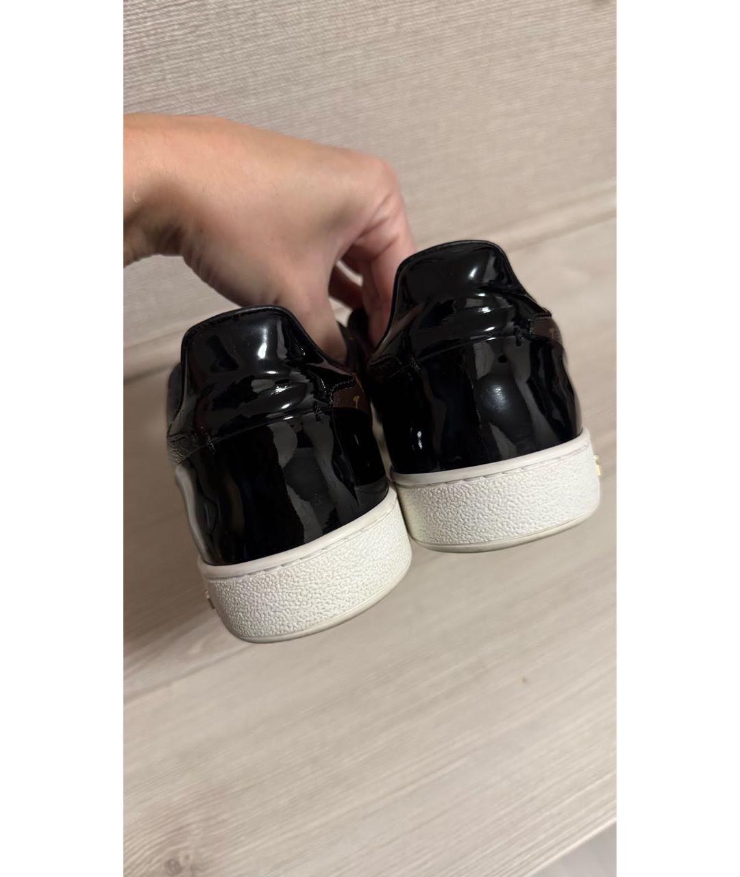 LOUIS VUITTON Коричневые кеды, фото 4