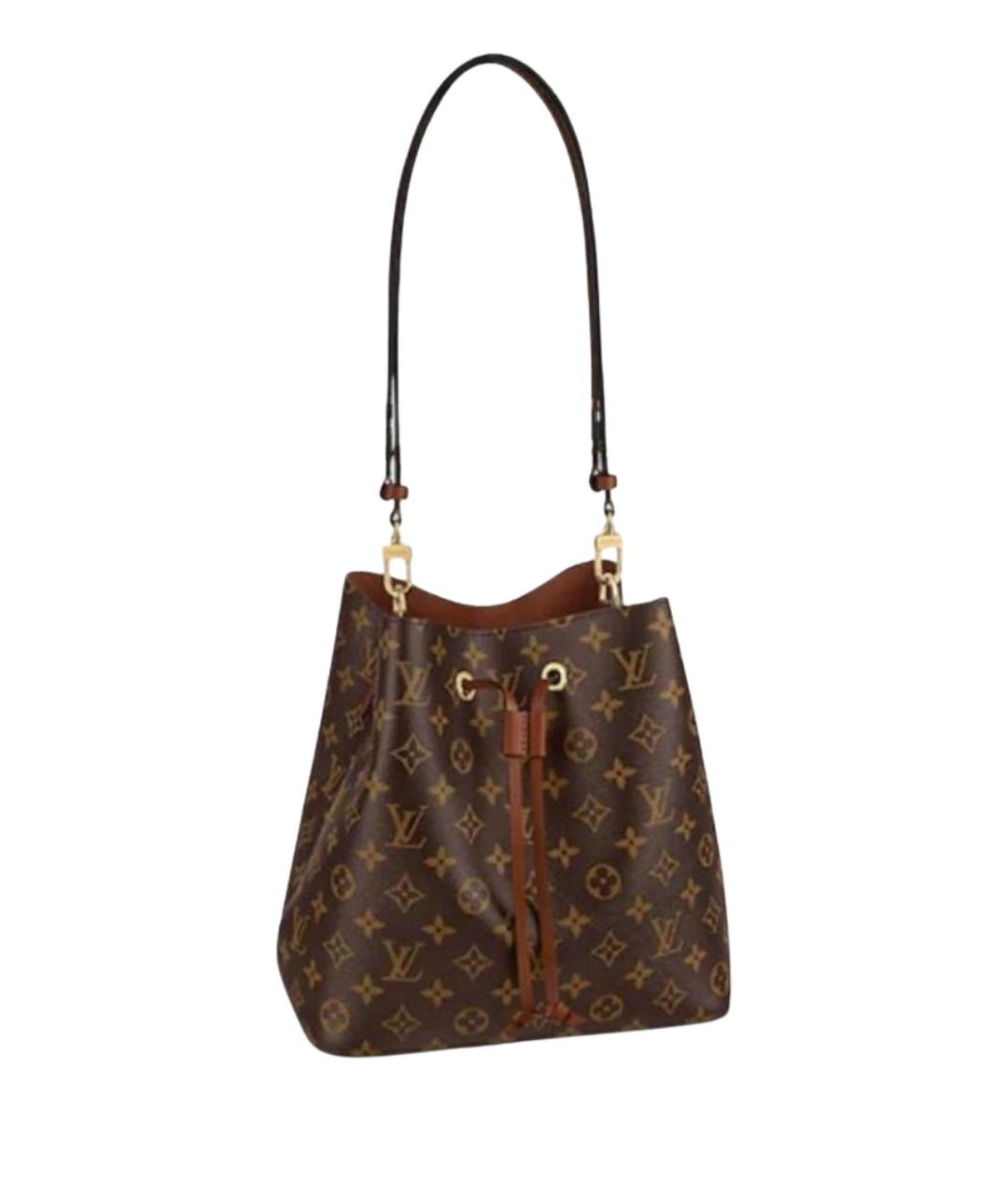 LOUIS VUITTON Коричневая сумка через плечо, фото 1