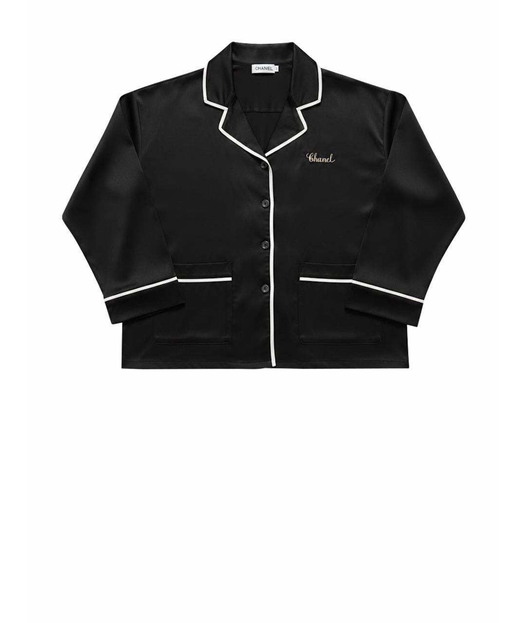 CHANEL Черный жакет/пиджак, фото 1