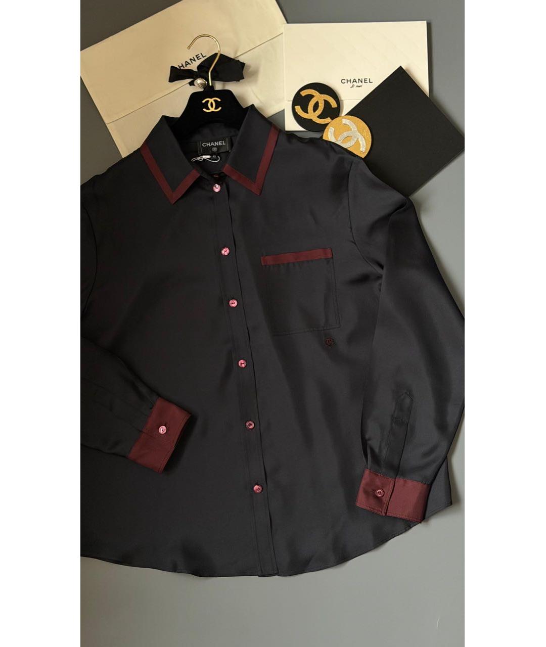CHANEL Черная рубашка, фото 3